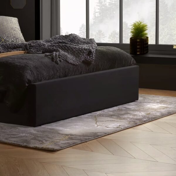 Black Ottoman Bed